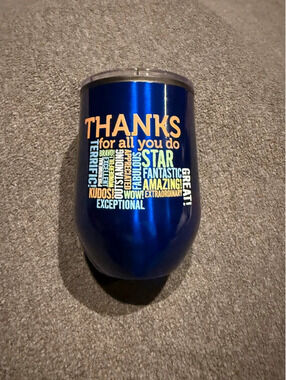 Inspirational Thank You Mug/Cup with Lid